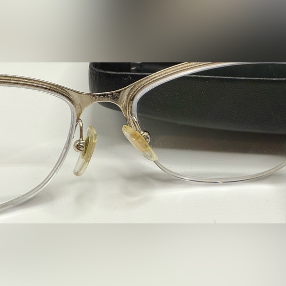 Versace Prescription Glasses VE Mod1228 1291 black/pale gold frames/frame only - Picture 7 of 12